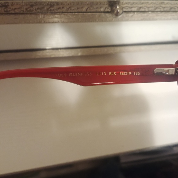 Lulu Guinness Cat Eye Sunglasses - Picture 7 of 7